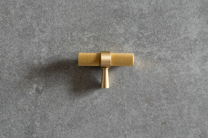 Imperium Solid Brass Knurled Brass T-Bar