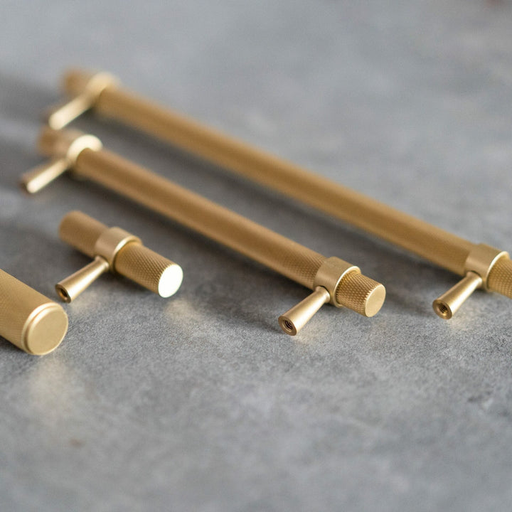 Imperium Solid Brass Knurled Brass T-Bar