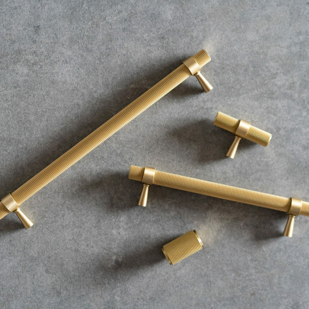 Imperium Solid Brass Knurled Brass T-Bar