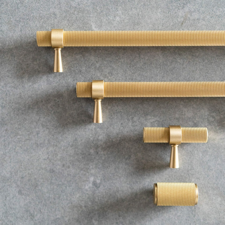 Imperium Solid Brass Knurled Brass T-Bar