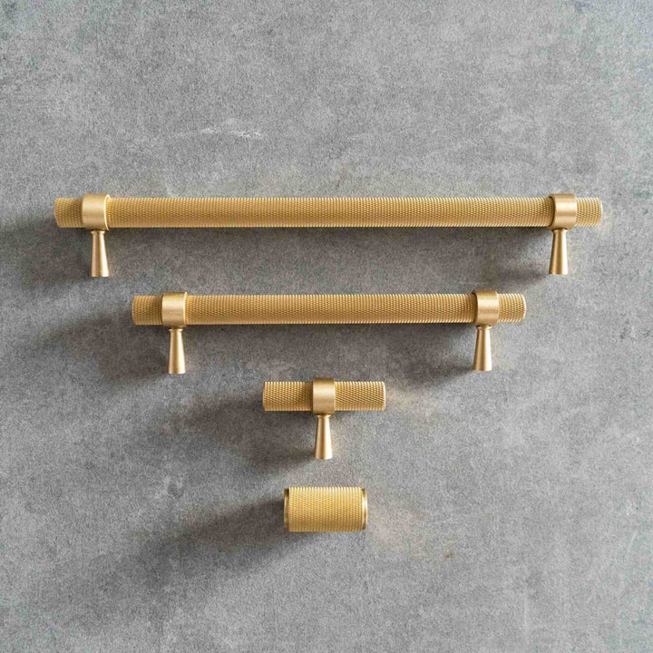 Imperium Solid Brass Knurled Brass T-Bar