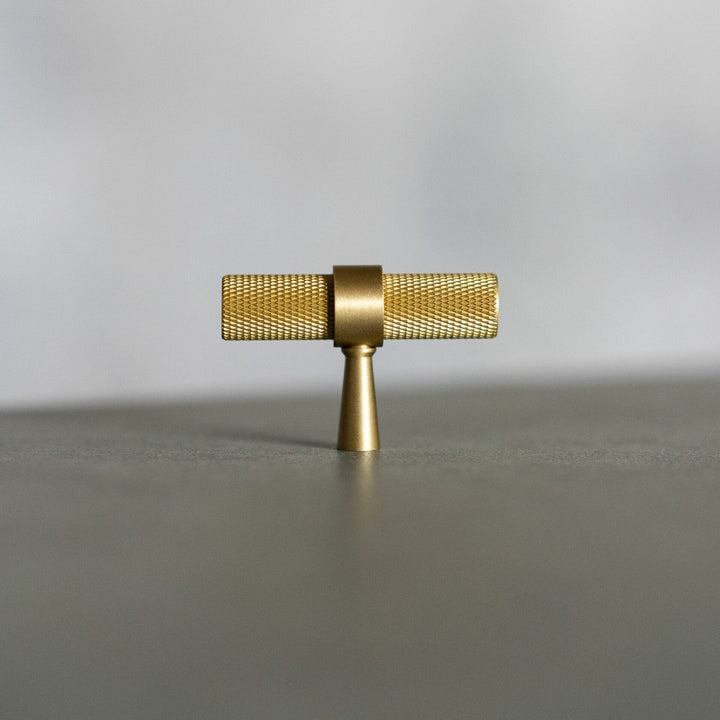 Imperium Solid Brass Knurled Brass T-Bar