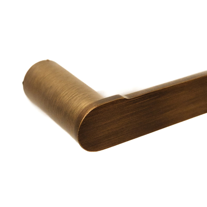 Curvo Antique Brass Toilet Roll Holder