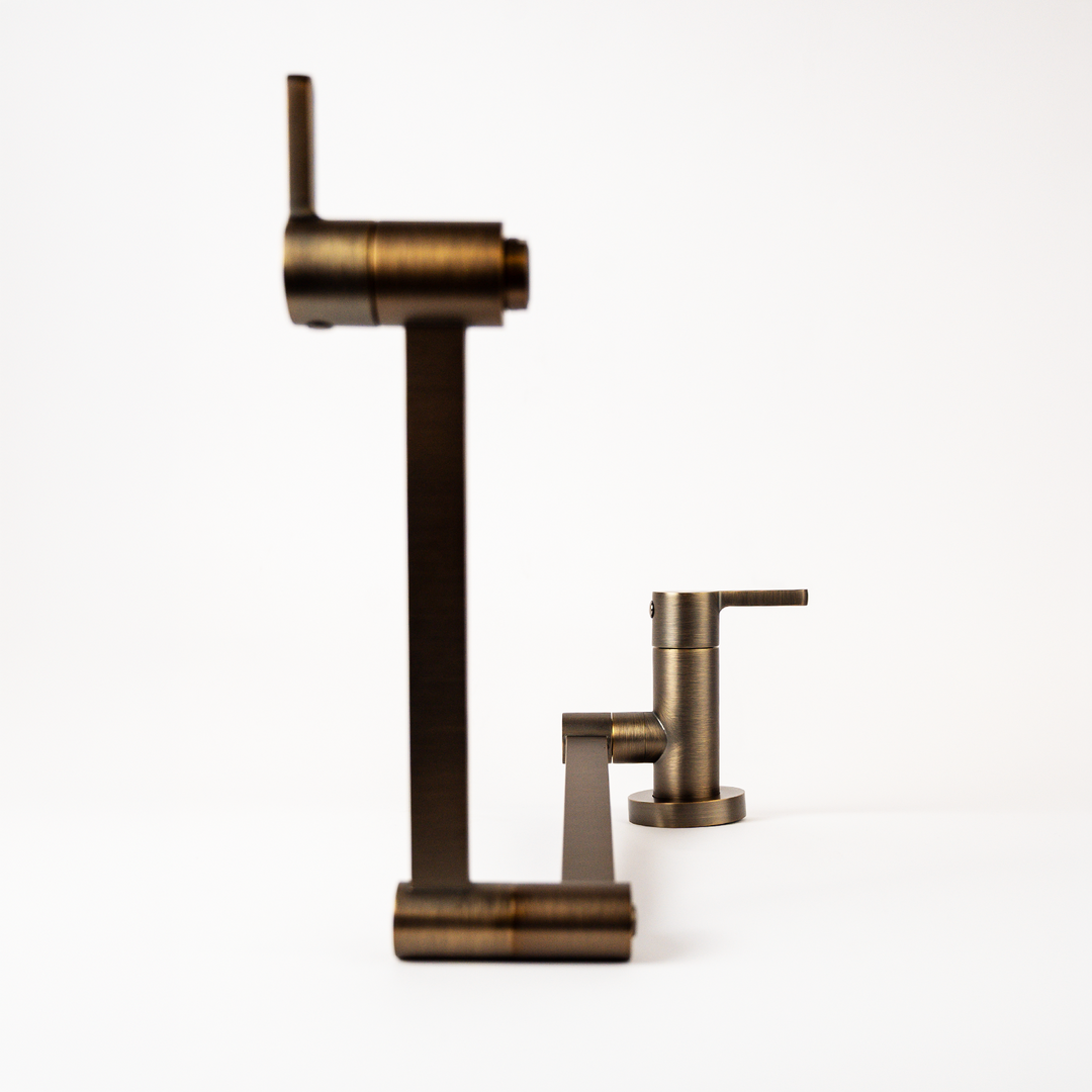 Moderni Antique Brass Pot Filler